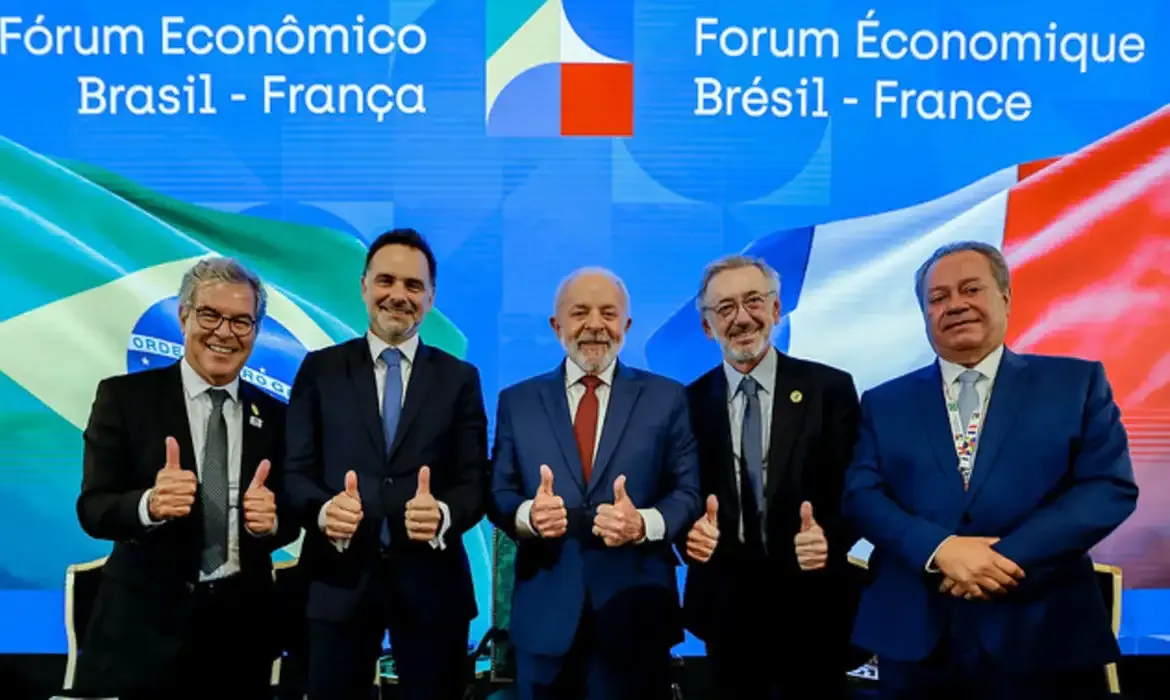 Empresários franceses prometem a Lula investir R$ 100 bi no Brasil