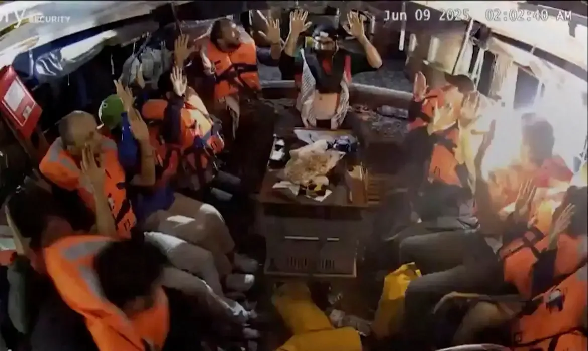 Governo brasileiro pede libertação de ativistas detidos em Gaza