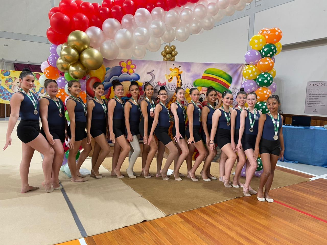 Balneário Camboriú se classifica para estadual de ginástica rítmica