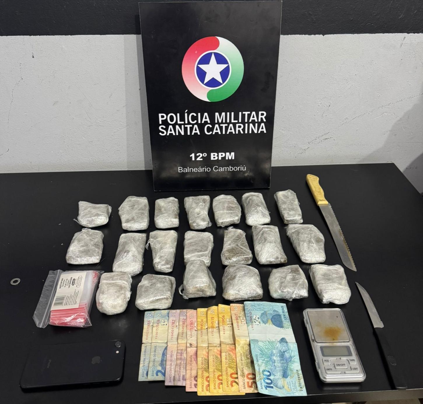 Polícia Militar prende traficante no Monte Alegre