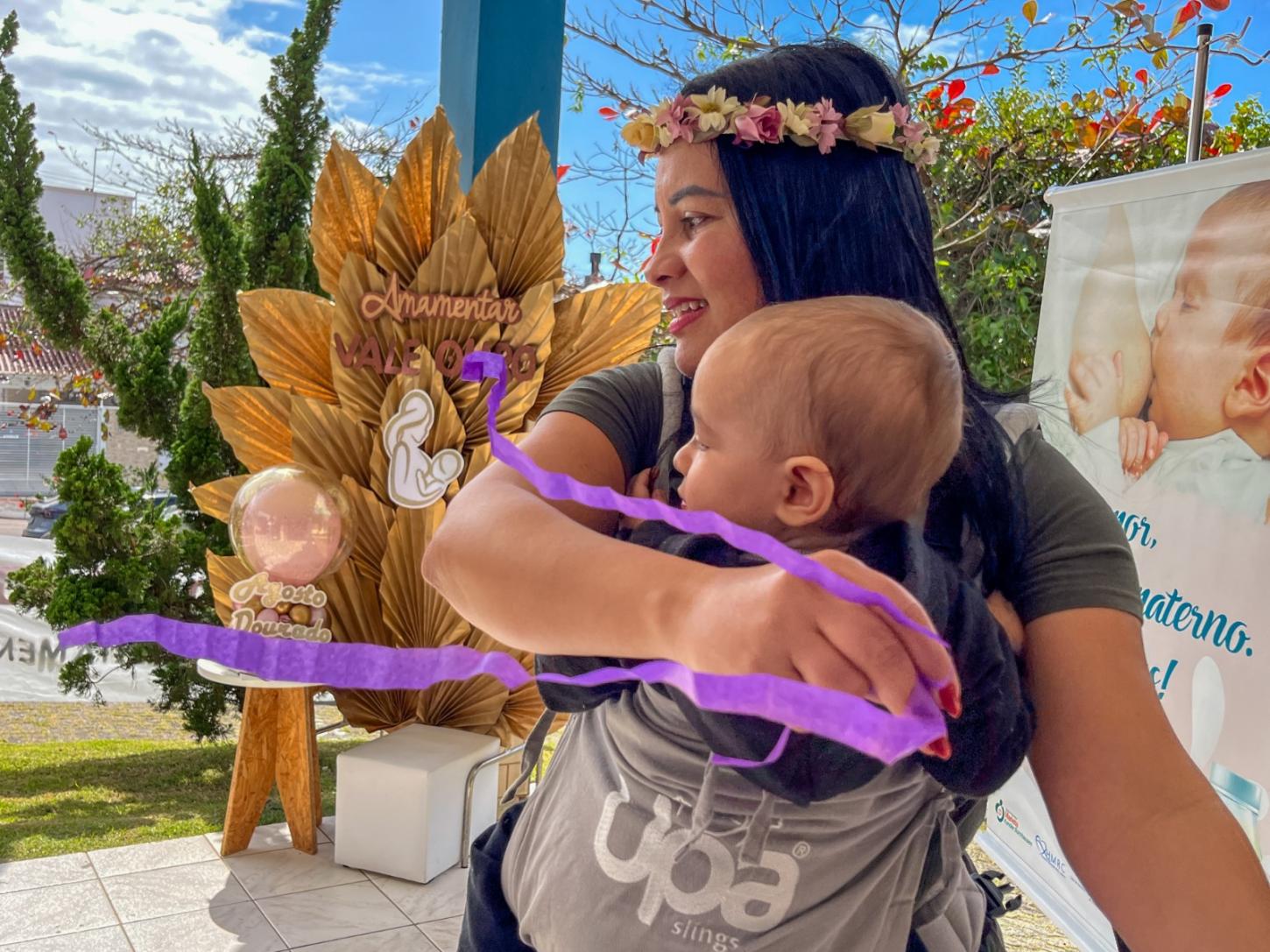 Atividades recreativas, orientações e integração marcam 9ª Hora do Mamaço em Balneário Camboriú