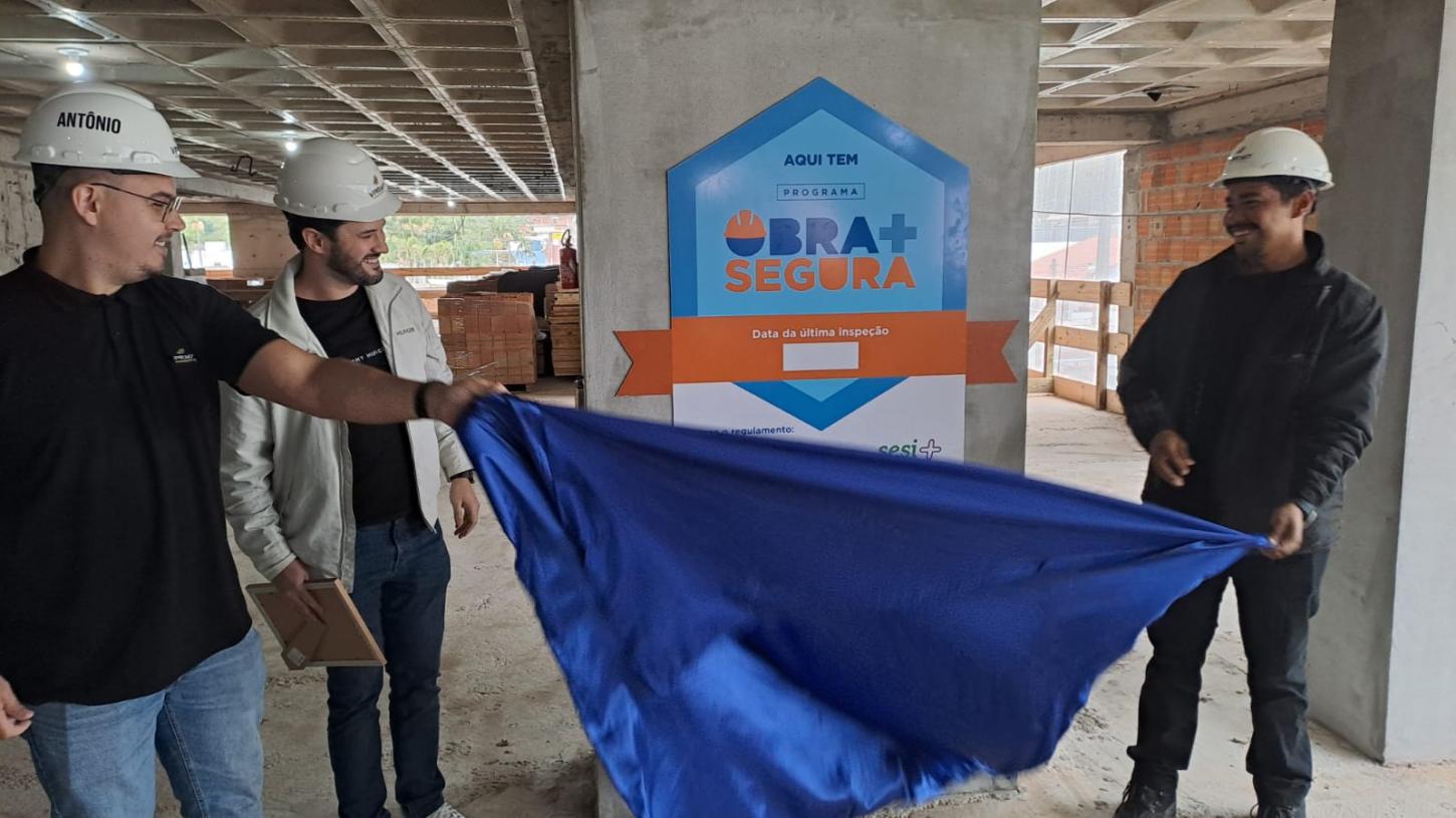 Construção civil celebra mais seis obras certificadas com o selo “Obra Mais Segura” entre Itapema e Porto Belo