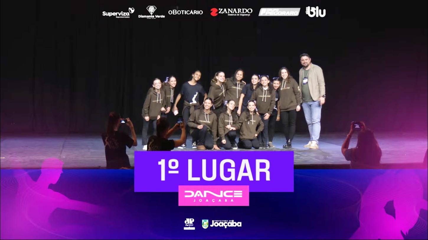 Corpo de Baile de Itajaí é campeão no Ballet Clássico de Repertório no Dance Joaçaba