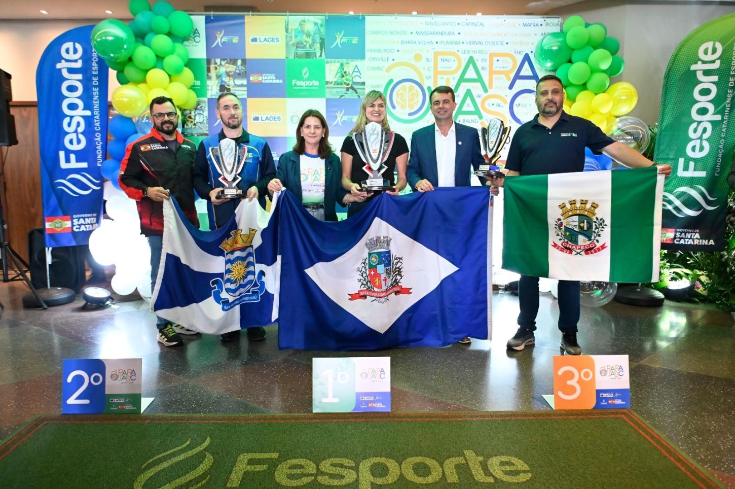 FME de Balneário Camboriú encerra Parajasc com oito troféus e mais de 90 medalhas 