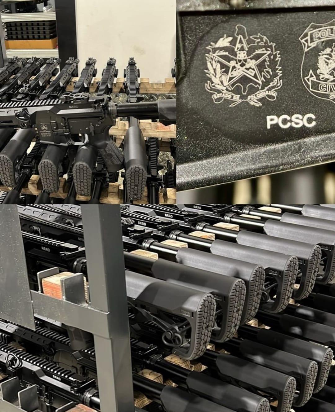Polícia Civil anuncia aquisição de mais de 350 novos fuzis israelenses