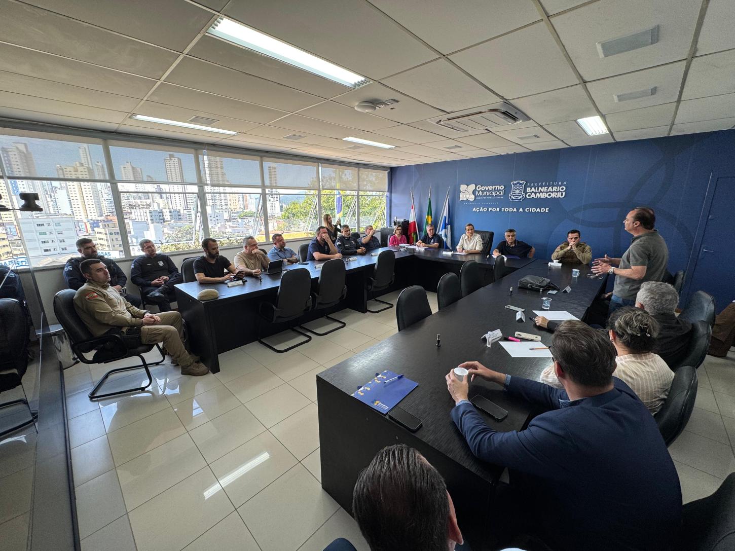 Prefeitura inicia planejamento para garantir a segurança durante a festa de Réveillon em Balneário Camboriú
