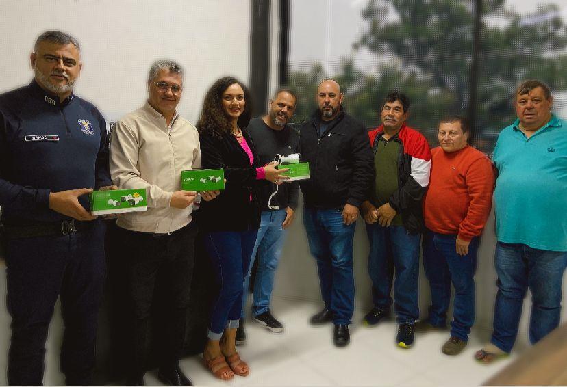 Secretaria de Segurança recebe doações de câmeras de comerciantes da Praia Central
