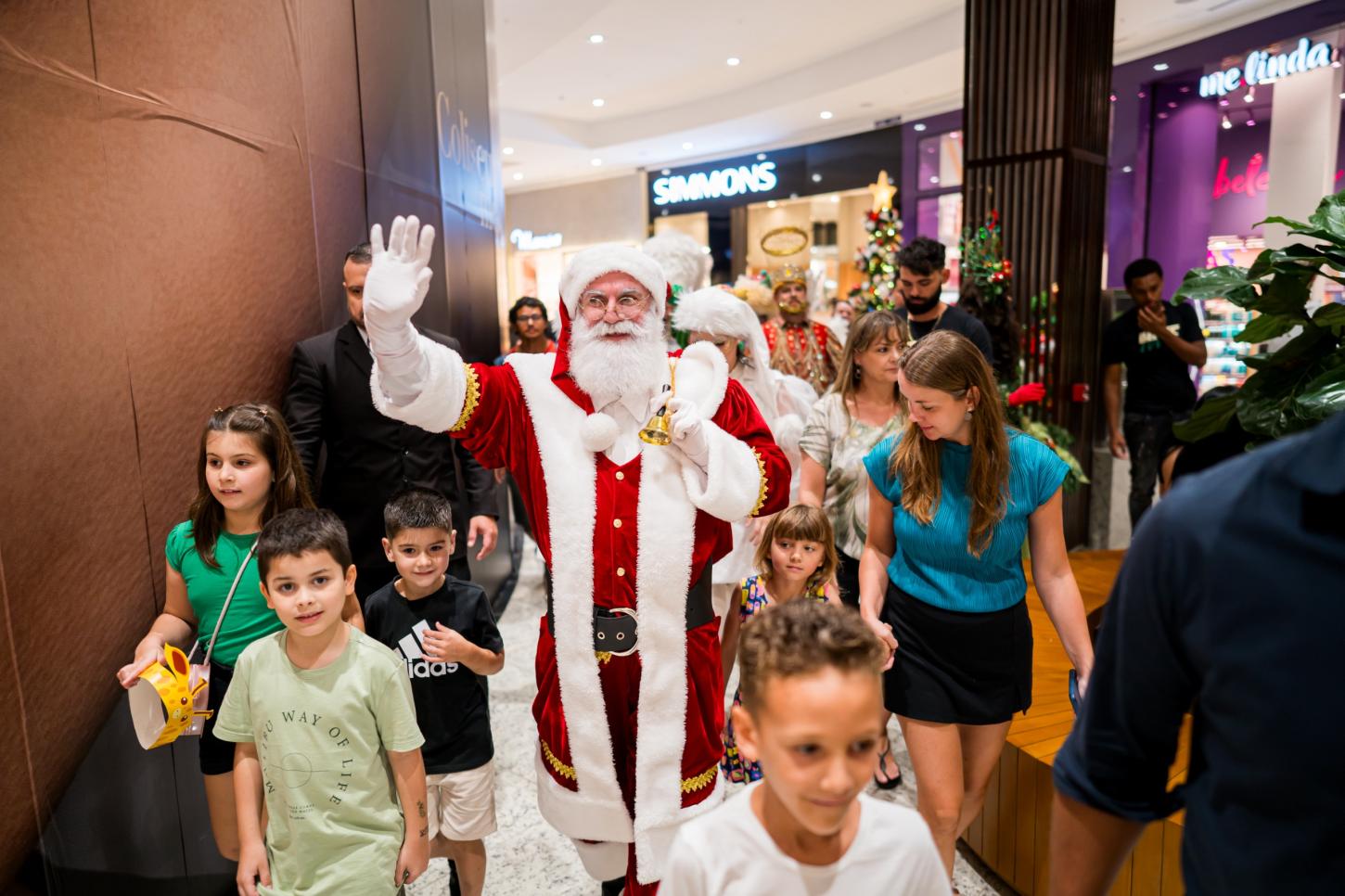 Chegada do Papai Noel está programada para o dia 1º de novembro no Balneário Shopping