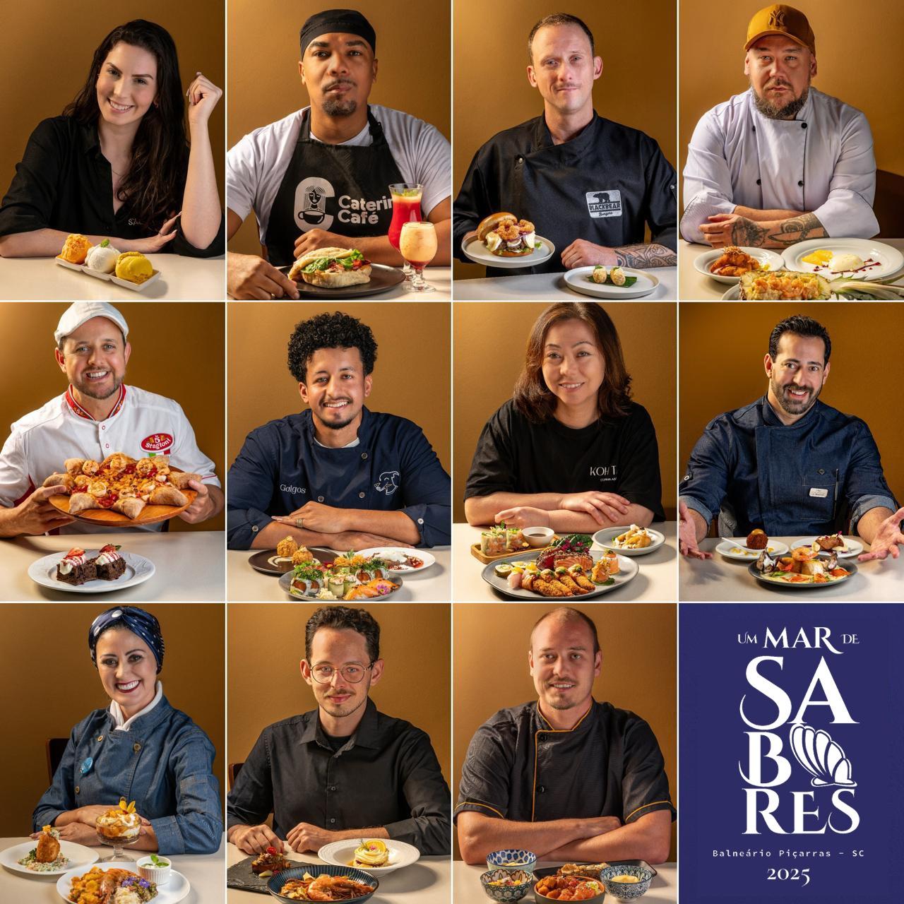 Gastronomia e Verão se encontram no Festival Um Mar de Sabores em Balneário Piçarras