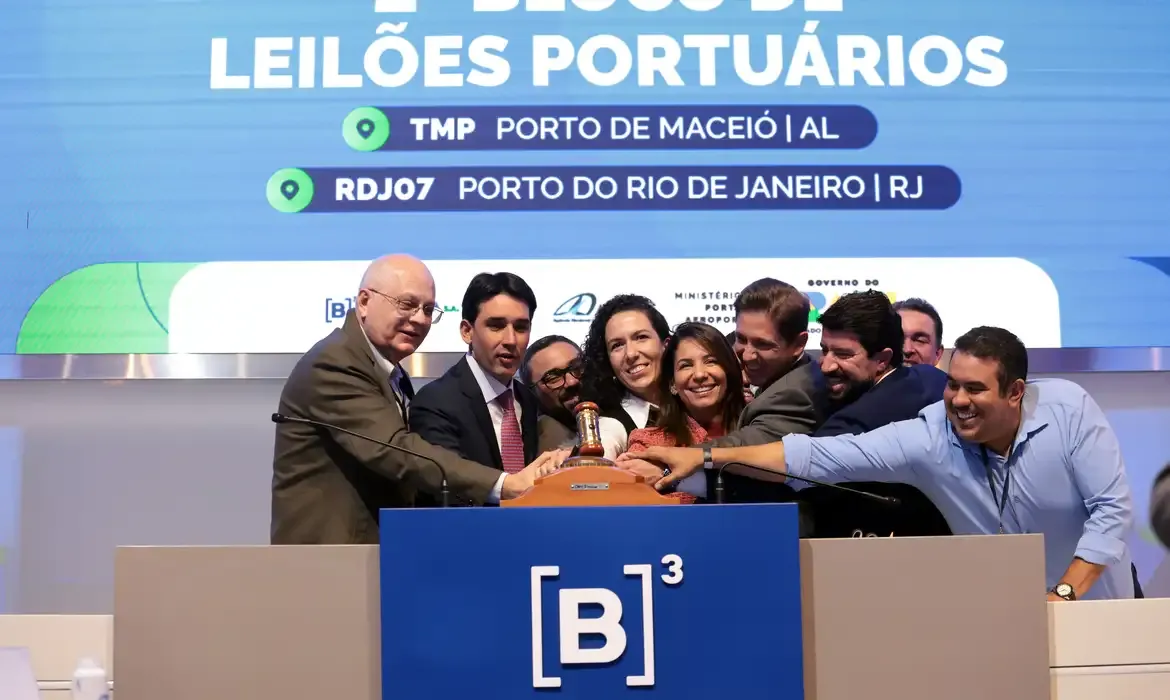 Petrobras e Britto-Macelog vencem leilões realizados hoje na B3 em São Paulo
