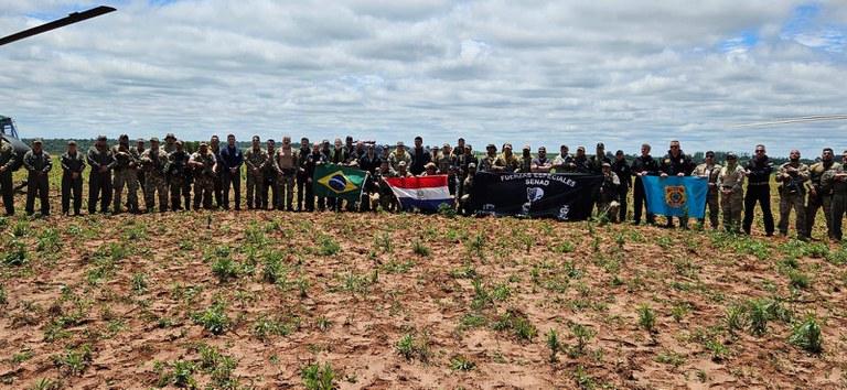 PF e SENAD Paraguai encerram 53ª fase da Operação Nova Aliança