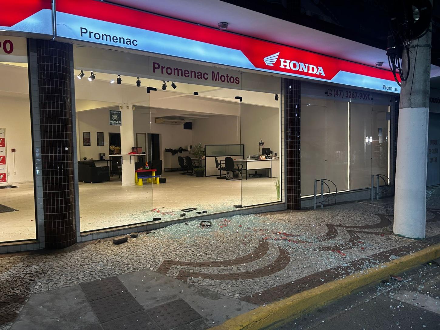 Polícia Militar recupera motoneta furtada em concessionária de Camboriú
