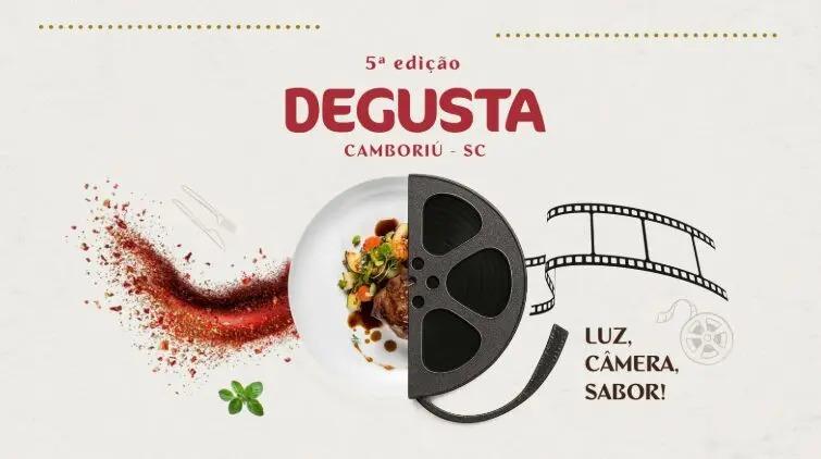 Degusta Camboriú 2025 une gastronomia e filmes em edição especial inspirada no Cinema Brasileiro