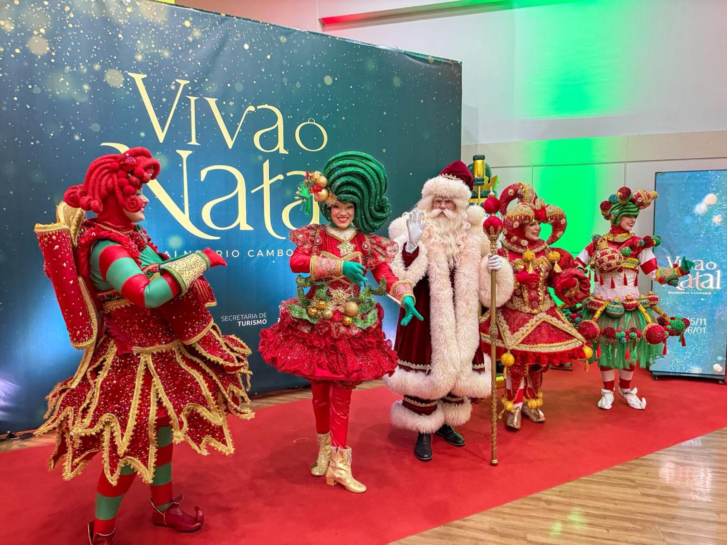 Viva o Natal BC 2025 inicia sábado com desfile temático e acendimento das luzes
