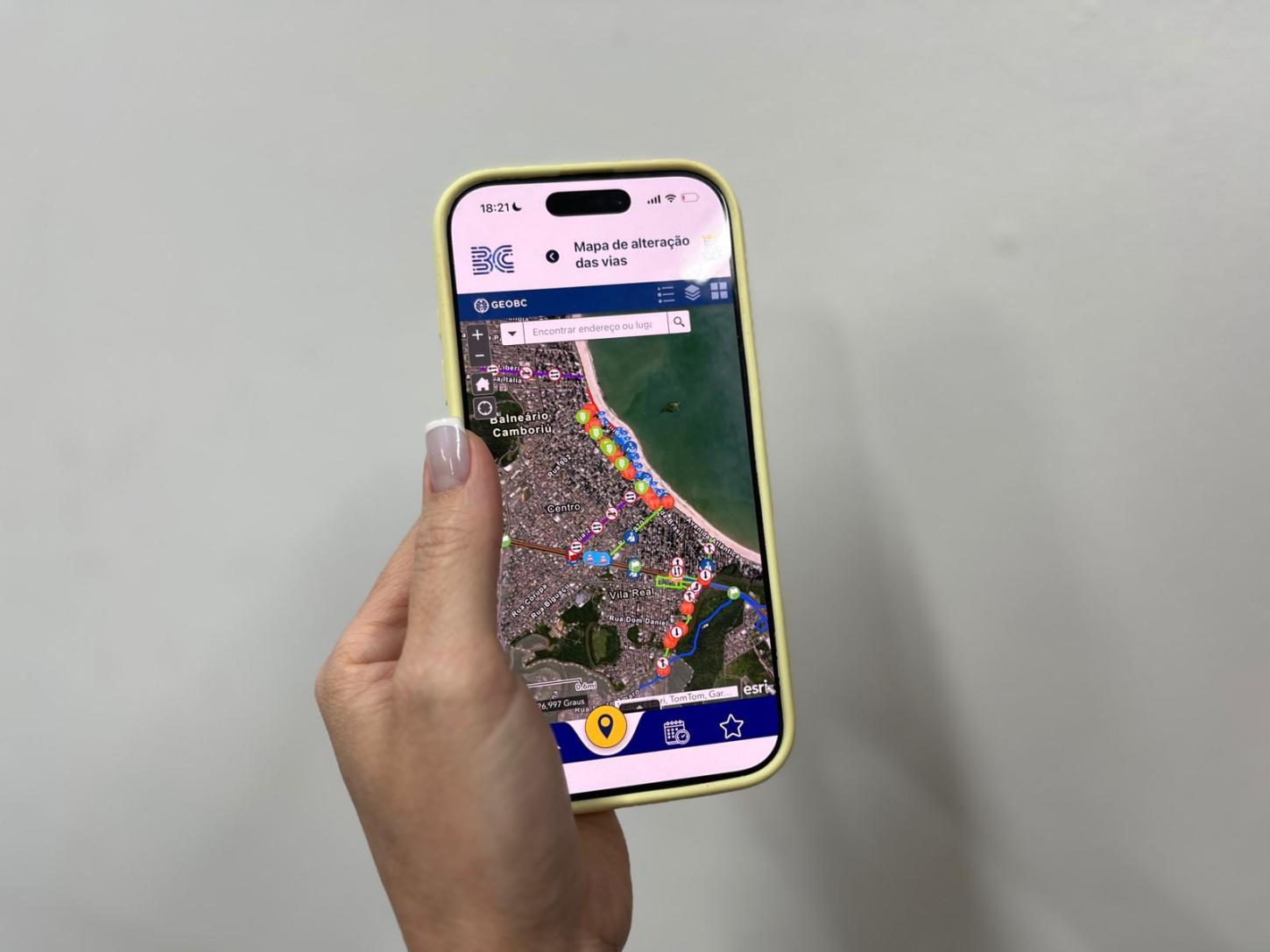 Aplicativos BC Digital e Waze vão apontar as alterações no trânsito no Réveillon de Balneário Camboriú