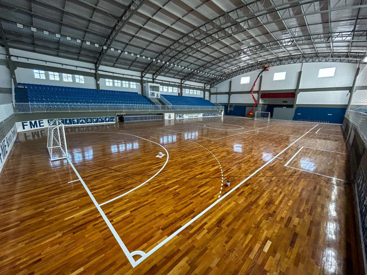 Ginásio da Barra será reinaugurado nesta segunda-feira em Balneário Camboriú