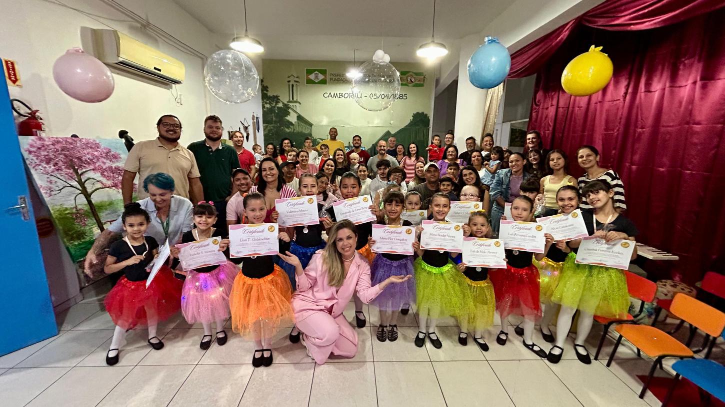 Prefeitura de Camboriú destaca encerramento das atividades do programa Cultura em Movimento