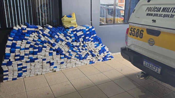 Mais de 17,6 toneladas de maconha são apreendidas nas rodovias estaduais em 2025