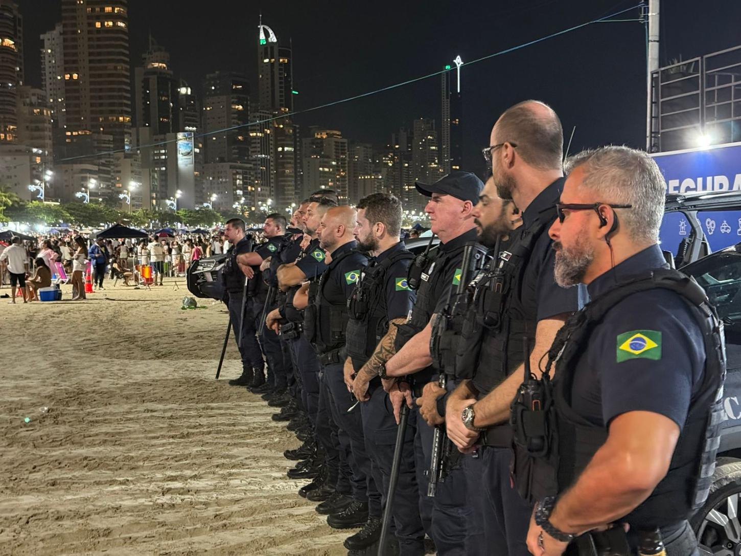 Nenhuma ocorrência grave registrada na passagem do ano em Balneário Camboriú