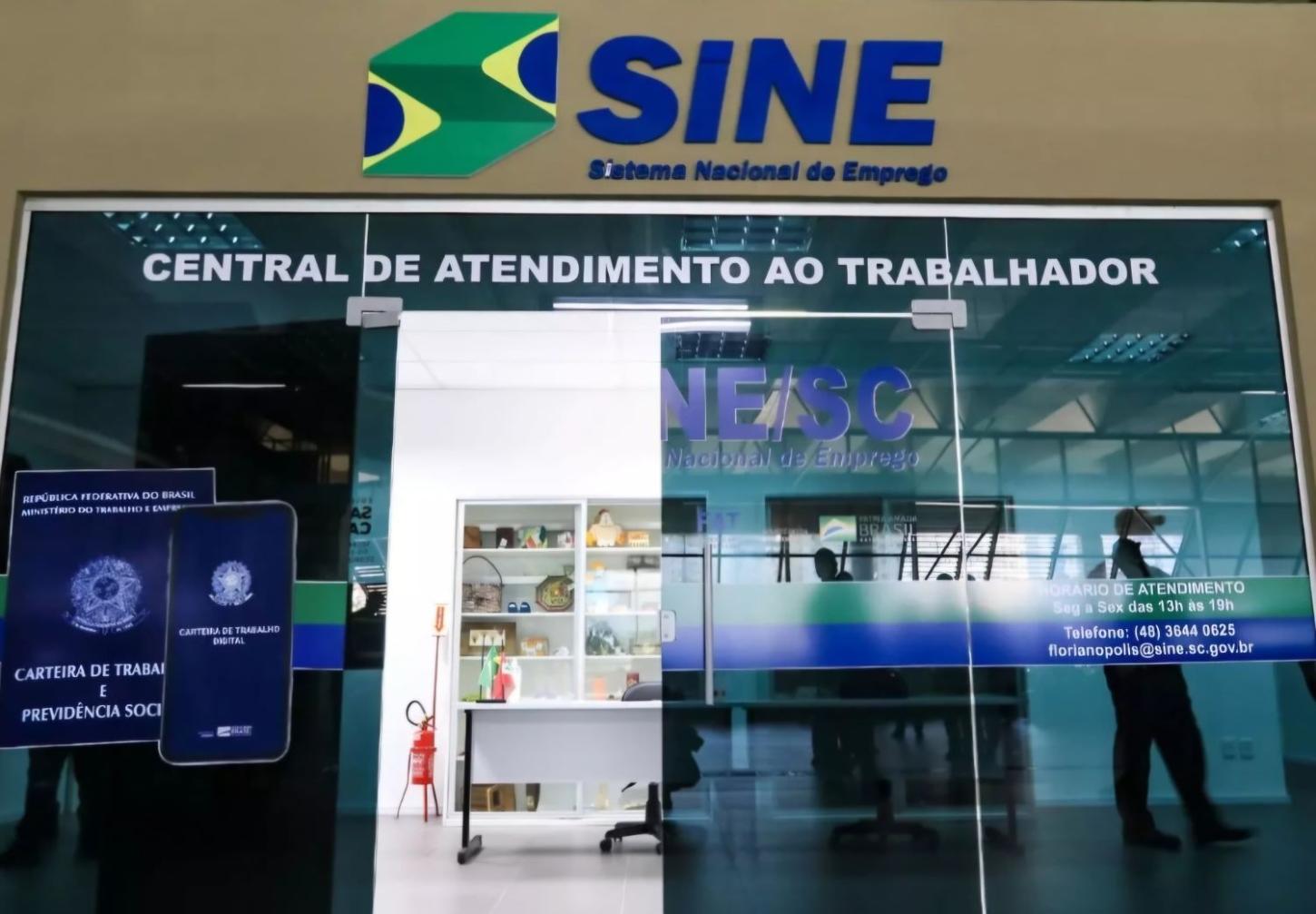 Santa Catarina tem 8.520 vagas de emprego disponíveis pelo Sine