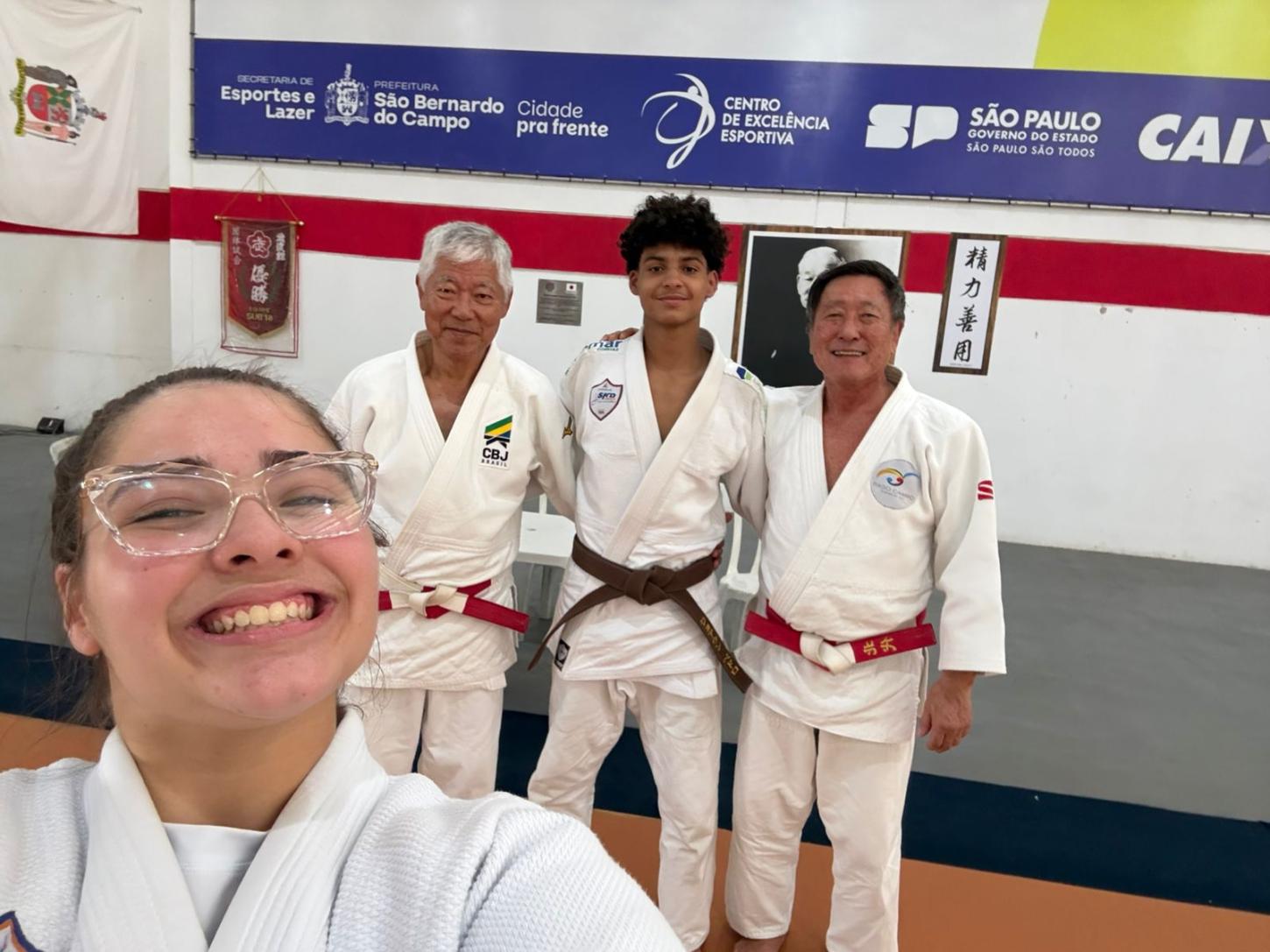 Atletas de Balneário Camboriú participaram de treinamento intensivo de Judô em São Paulo