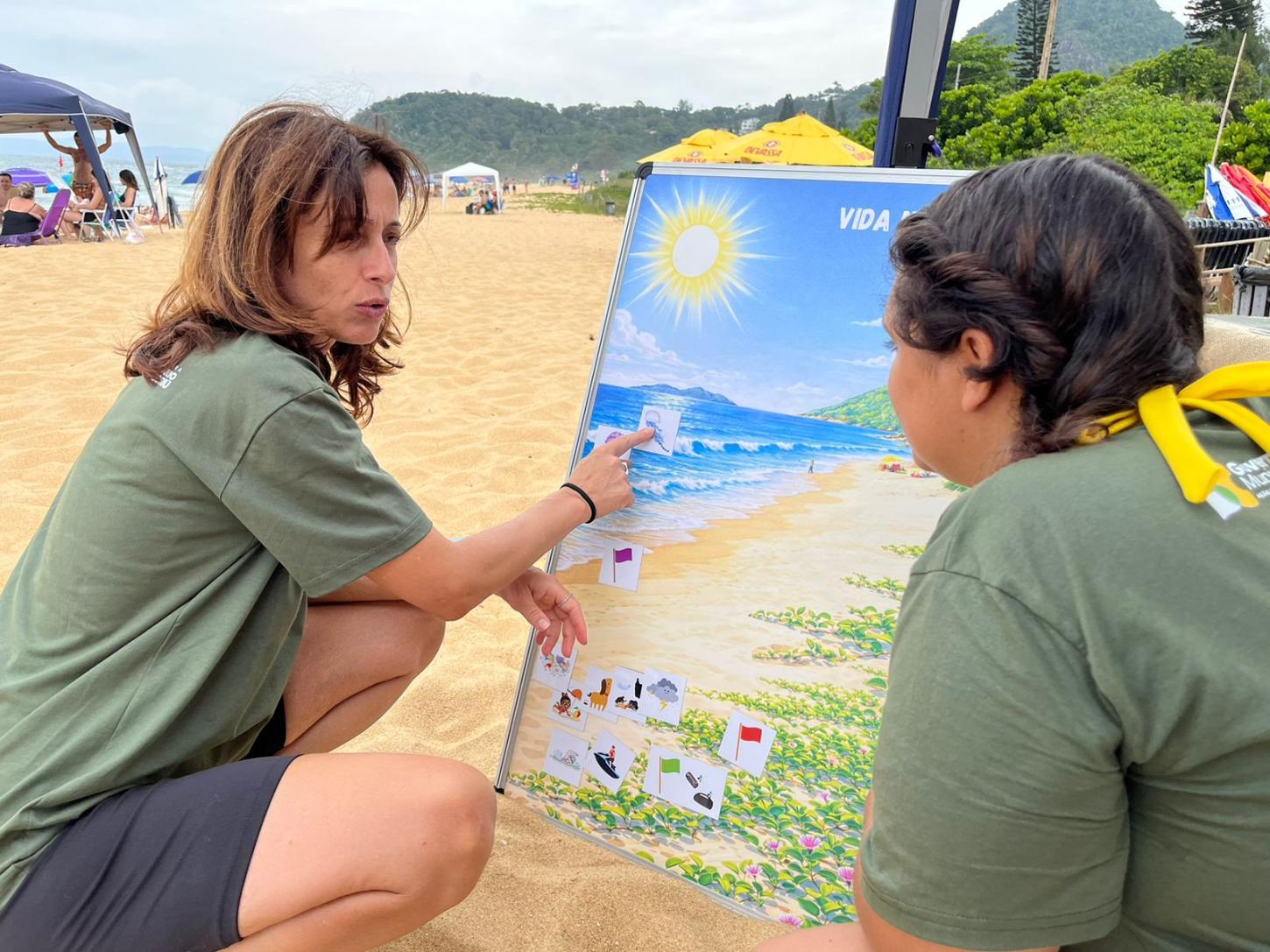 Bandeira Azul: atividades de educação ambiental ocorrem nesta quinta-feira e sábado