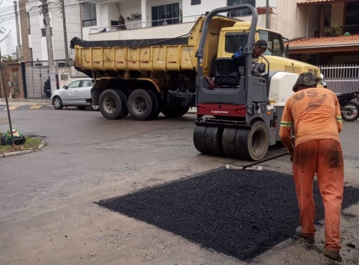 Emasa inicia cronograma de repavimentação de vias após obras nas redes