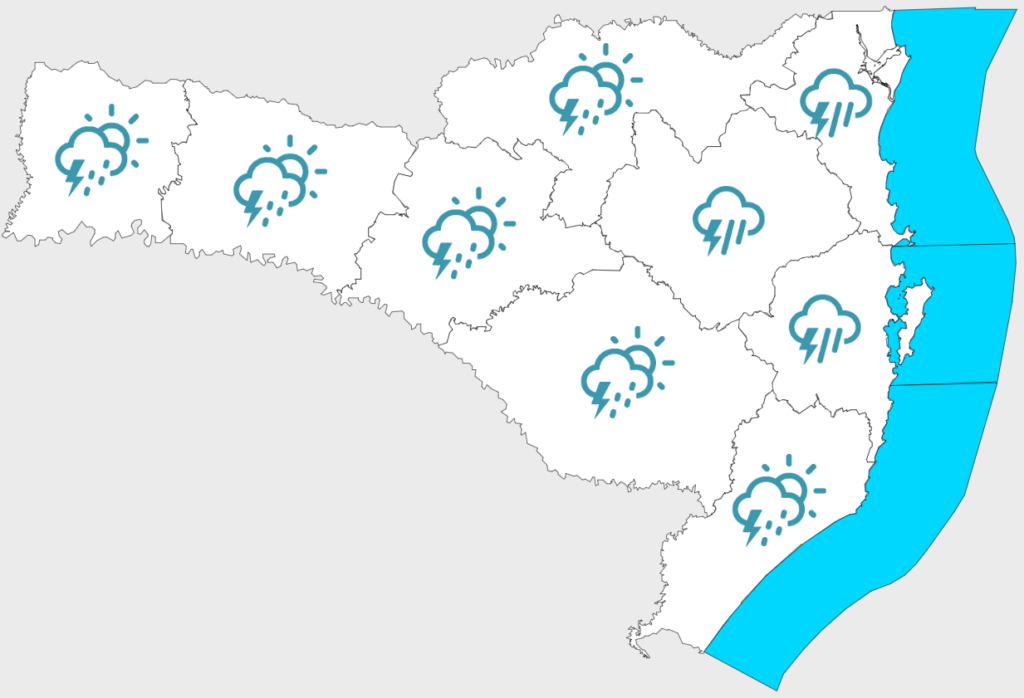Instabilidade e calor de 40°C: O que esperar do tempo até sexta-feira