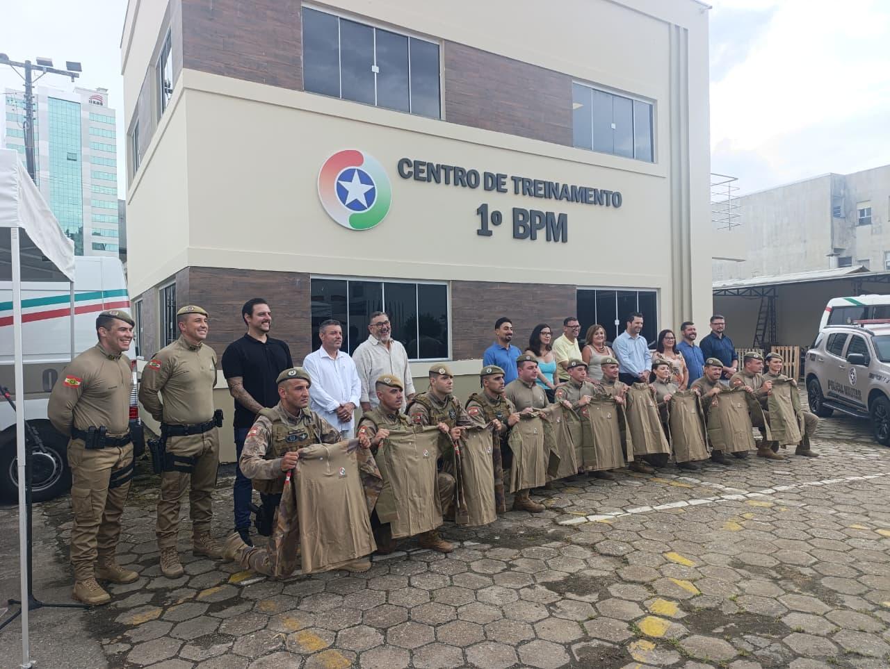 Polícia Militar e Câmara de Vereadores unidas pela segurança de Itajaí