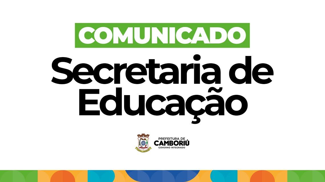Prefeitura de Camboriú informa adiamento do início do ano letivo