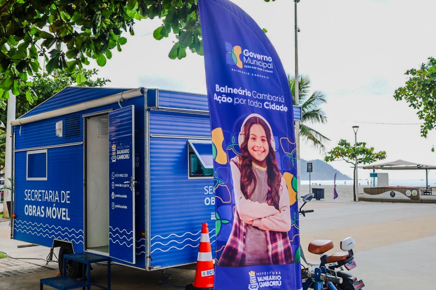 Secretaria de Obras Móvel atende no Centro de Balneário Camboriú nesta semana