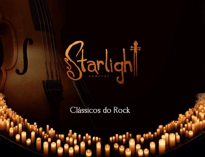 “Starlight Concert - Clássicos do Rock” estará em cartaz no Teatro Bruno Nitz nesta sexta