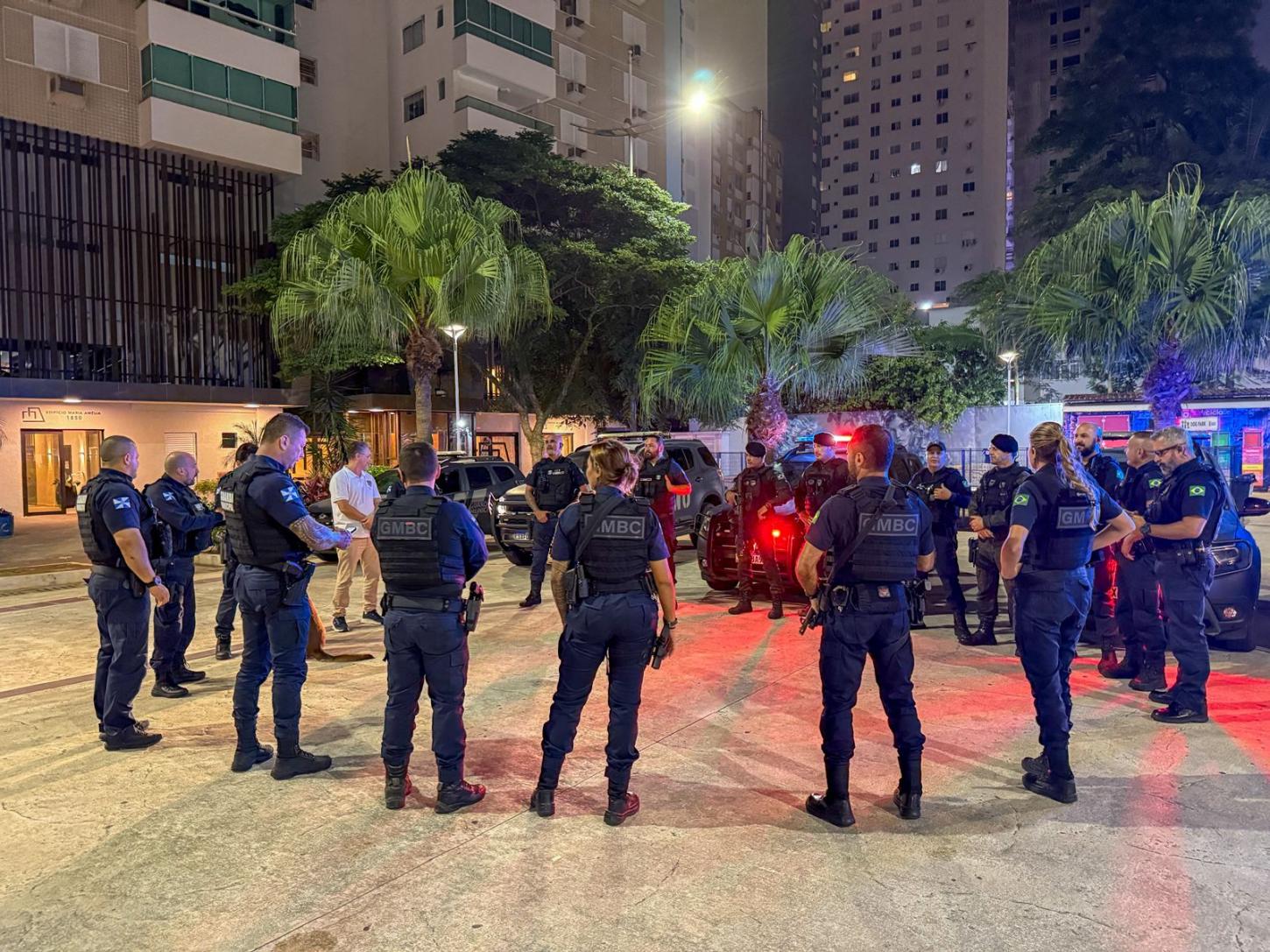 Ações de combate ao crime são intensificadas na região central de Balneário Camboriú 