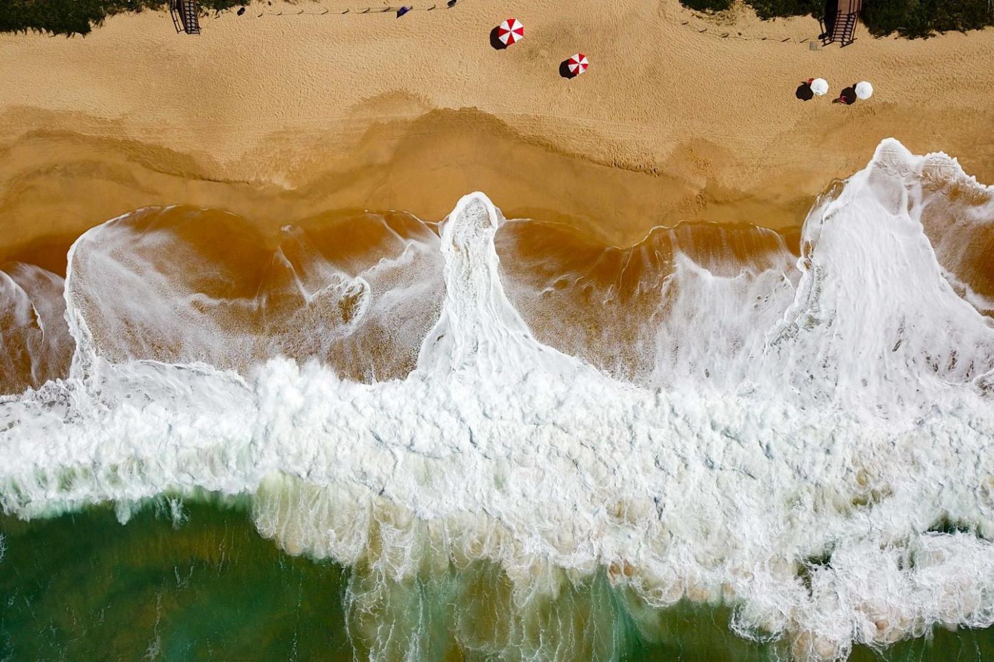 Balneário Camboriú continua com três pontos impróprios para banho