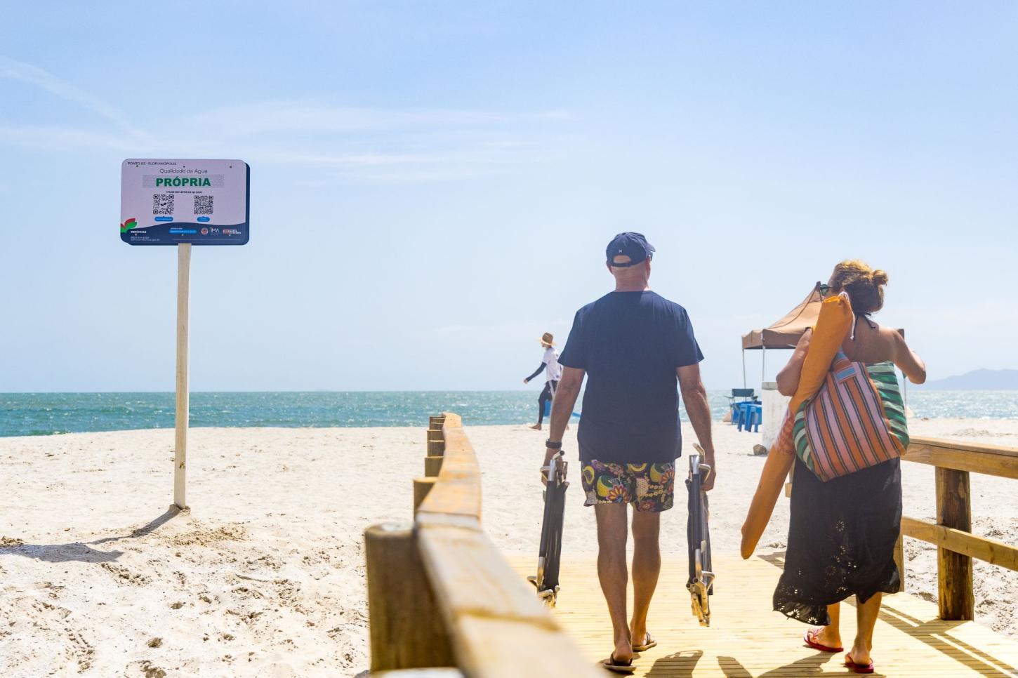 Dos 15 pontos pesquisados, Balneário Camboriú continua com três impróprios para banho
