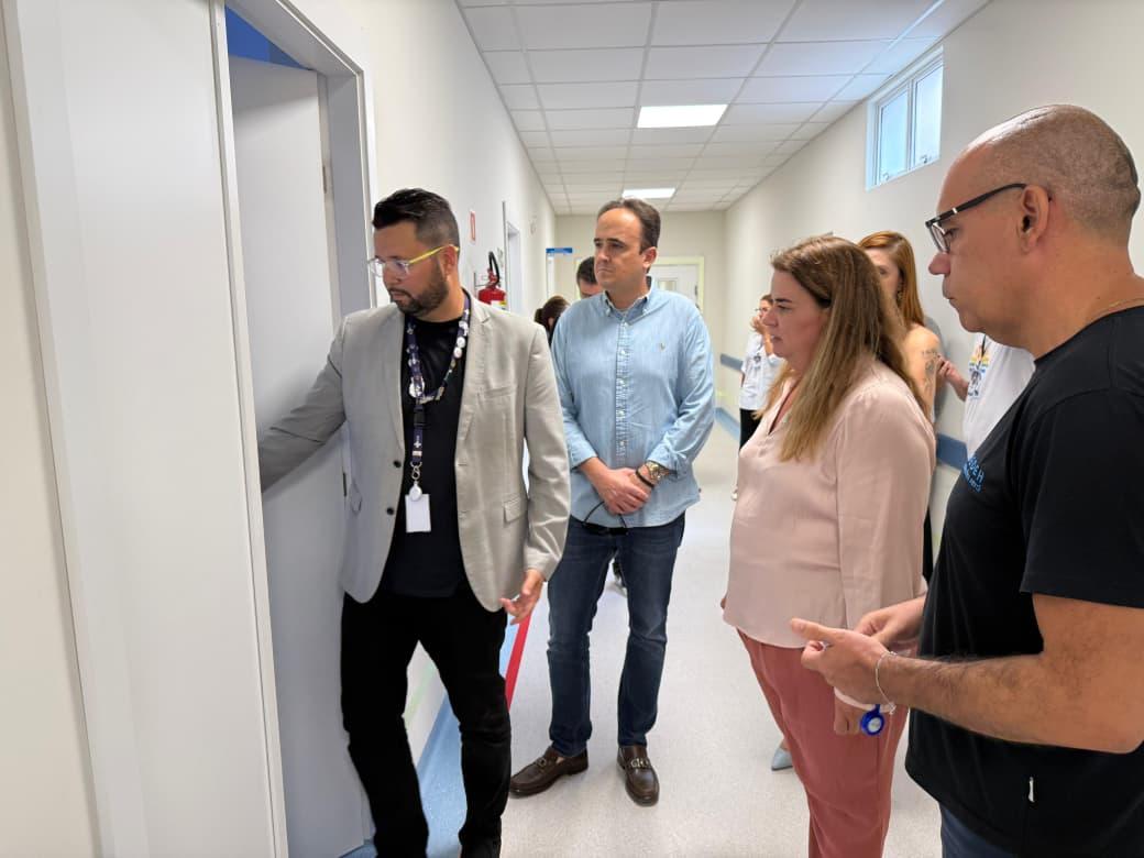 Estado realiza visita técnica ao Hospital Santo Antônio de Itapema