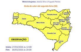 Fim de semana será de altas temperaturas em Balneário Camboriú