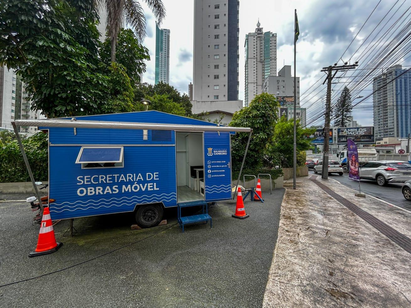Secretaria de Obras Móvel está no Pioneiros nesta semana