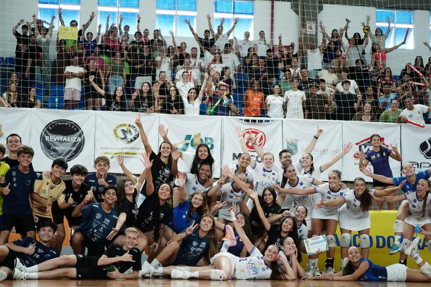 Balneário Camboriú conquista título do Campeonato Brasileiro Interclubes de Voleibol