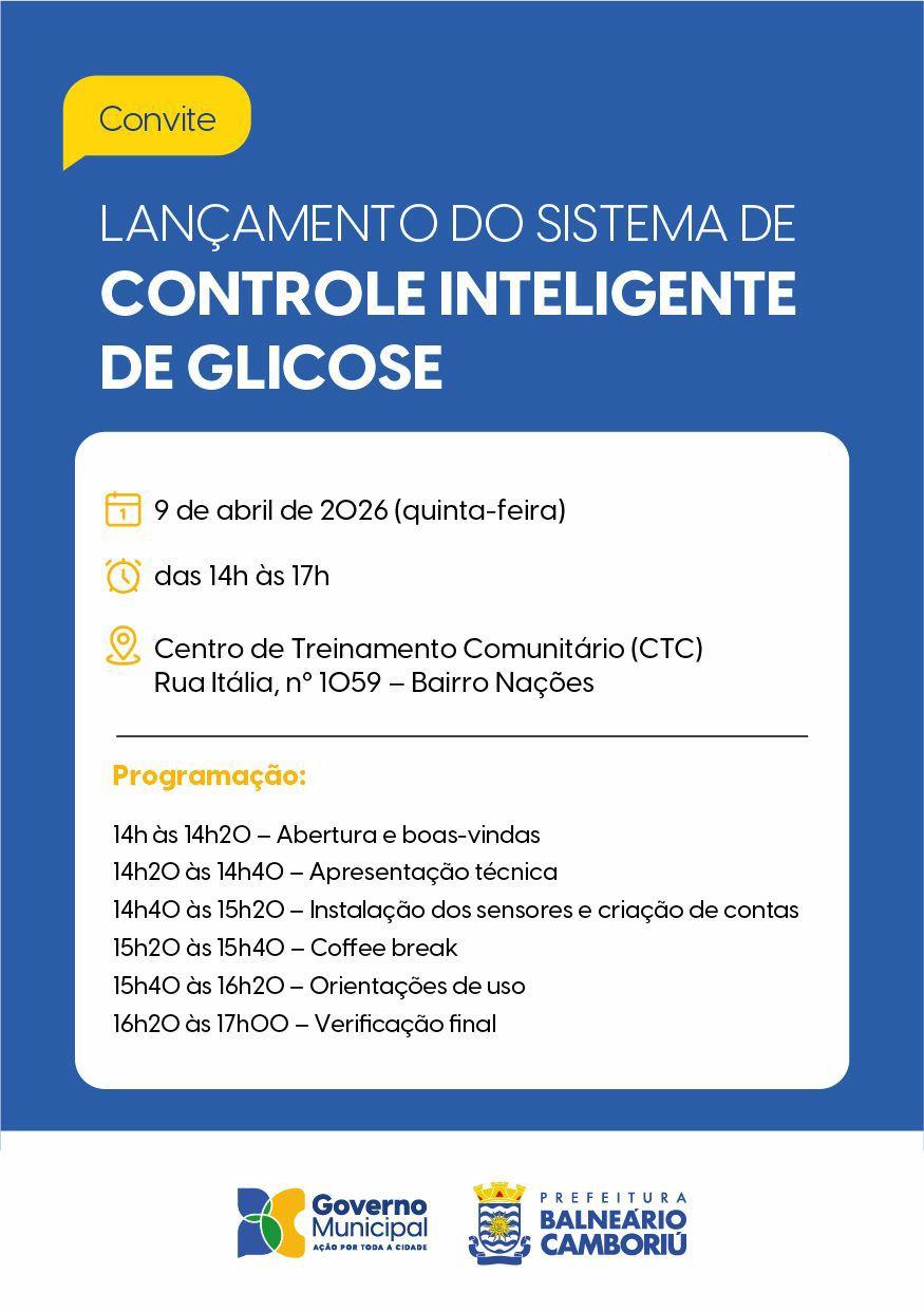 Balneário Camboriú passa a oferecer sistema de monitoramento contínuo de glicose