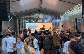 Festival e interação artística são as atrações do domingo de Páscoa em Balneário Camboriú