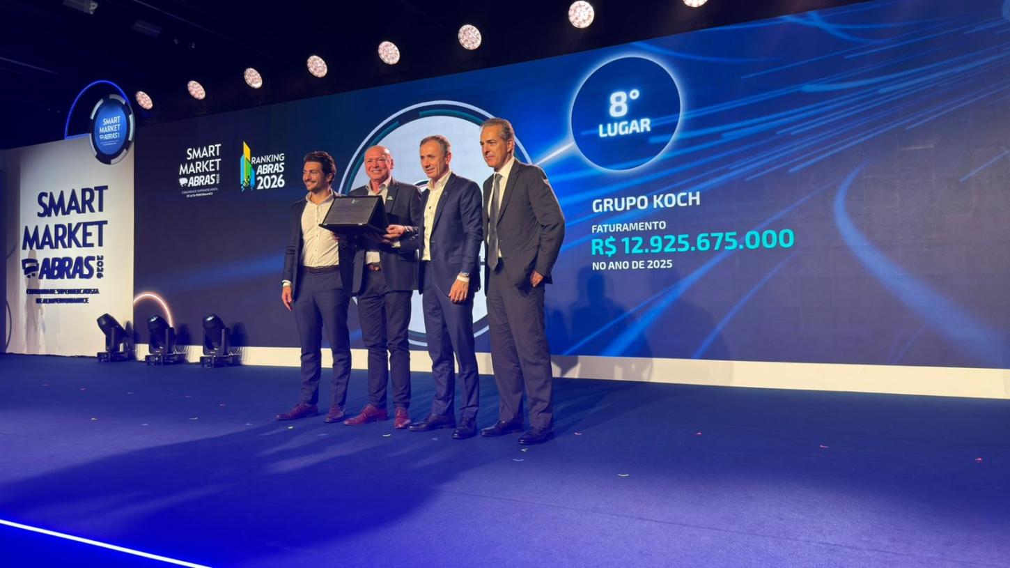 Grupo Koch se consolida como 8ª maior rede supermercadista do Brasil