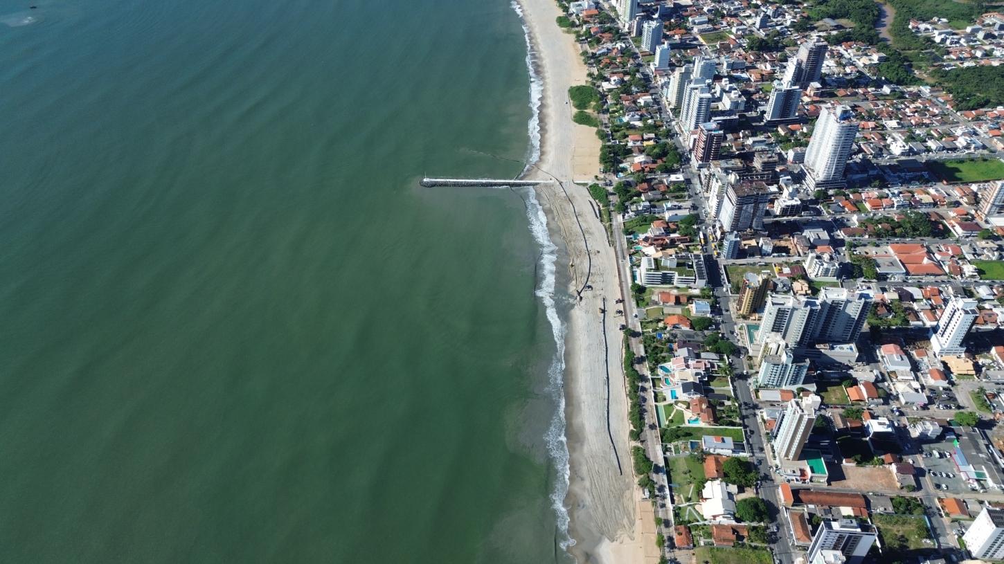 Megaobra de alargamento da Praia Central de Balneário Piçarras será concluída nesta sexta-feira