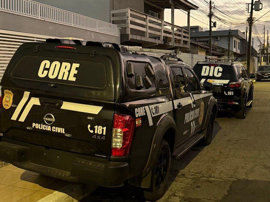 Polícia Civil neutraliza criminoso de alta periculosidade durante a terceira fase da Operação Luxúria em Itajaí