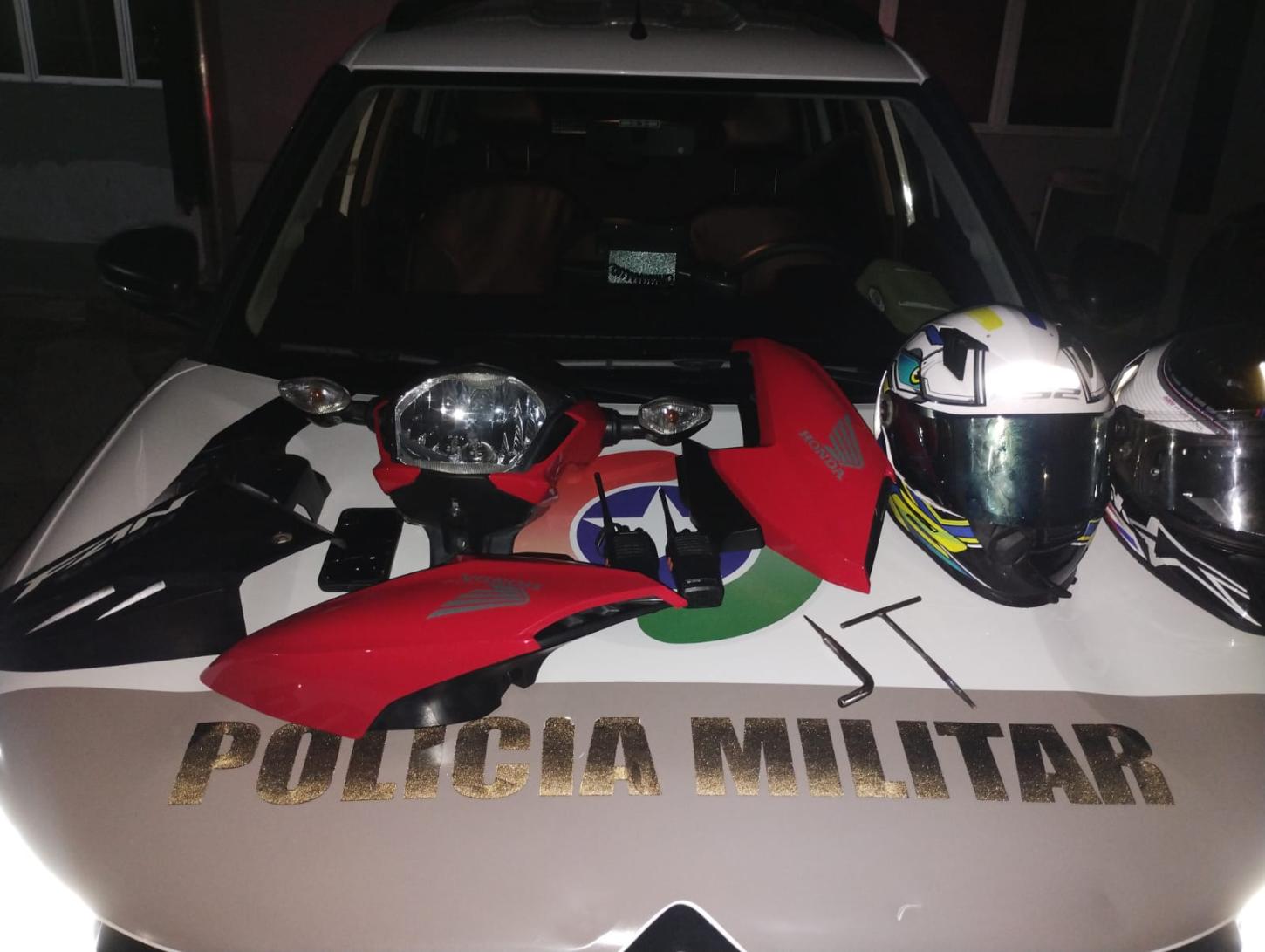 Polícia Militar prende suspeito de furto de moto no bairro Cordeiros