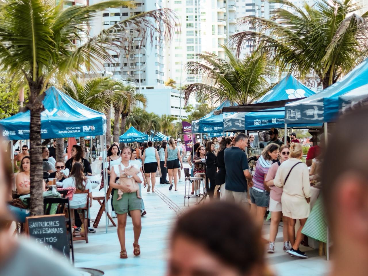 Prazo de inscrição para o edital da Feira da Orla de Balneário Camboriú termina nesta segunda