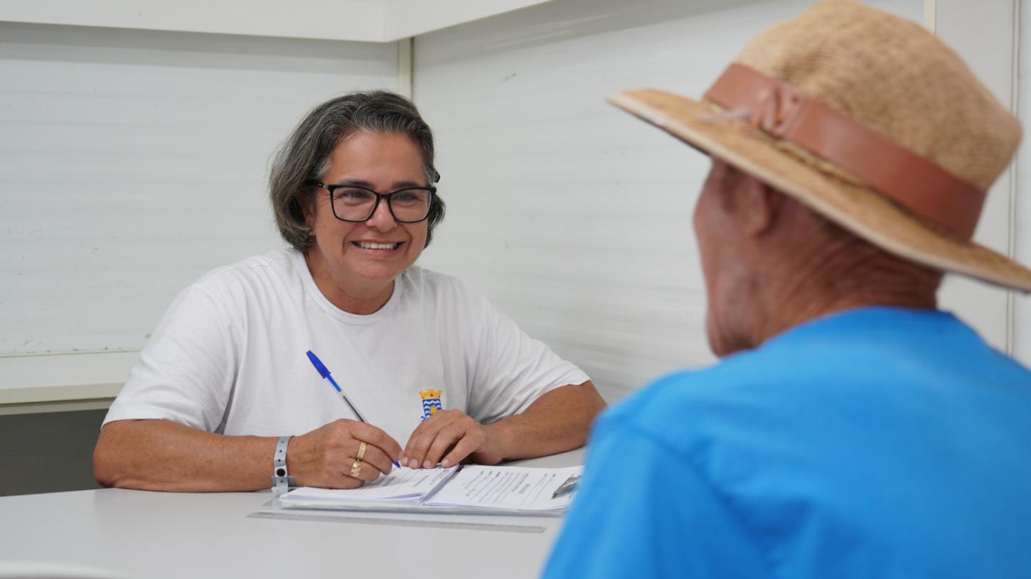 Secretaria de Obras Móvel passou pelos bairros Nova Esperança e Barra nesta semana