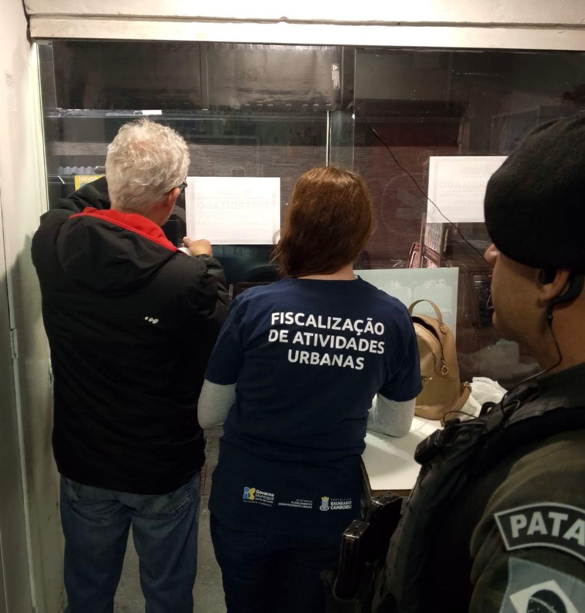 Ação integrada da prefeitura resulta na interdição de conveniência no Bairro dos Municípios