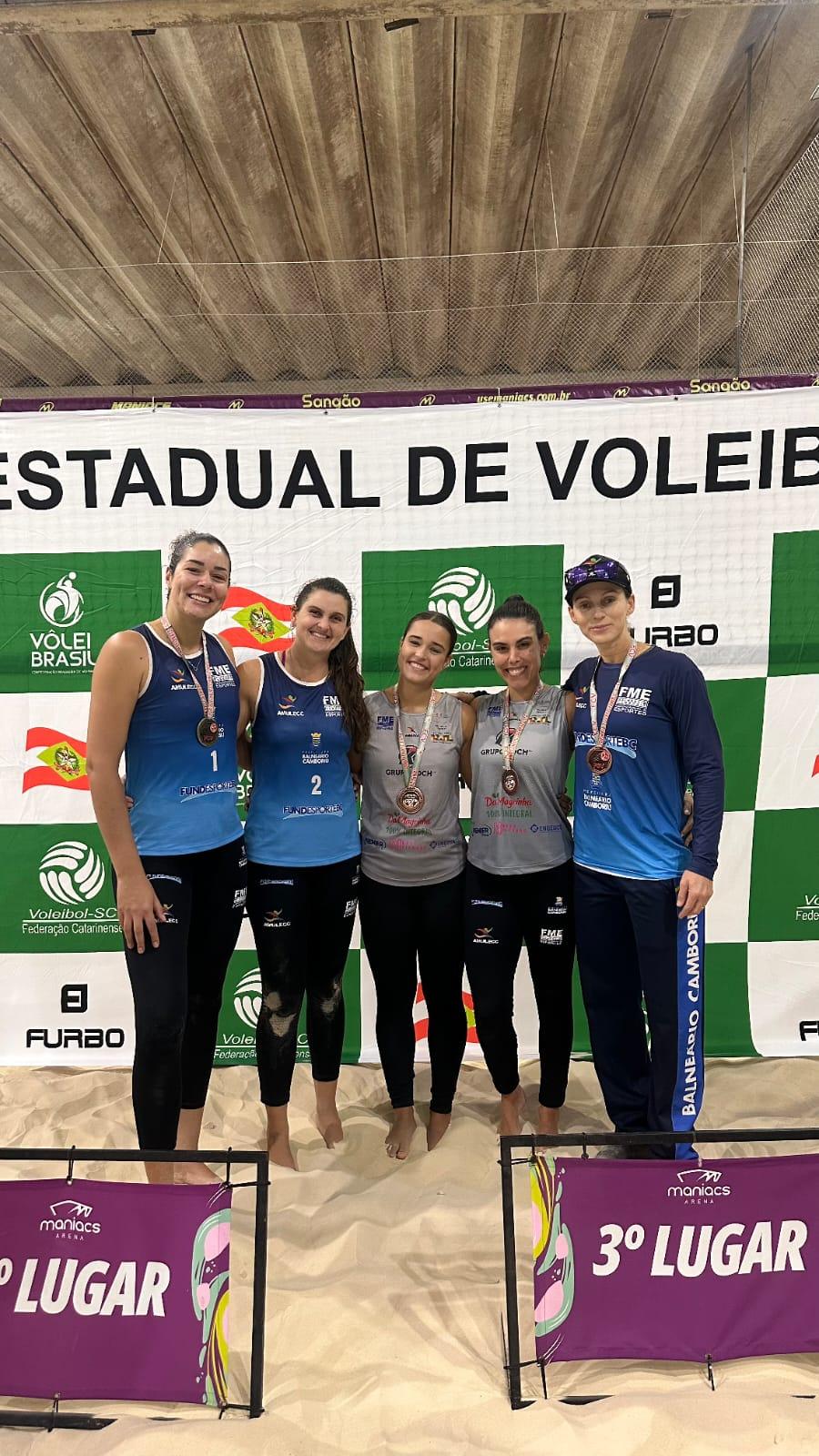 Balneário Camboriú brilha na 2ª Etapa do Circuito Catarinense de Vôlei de Praia 