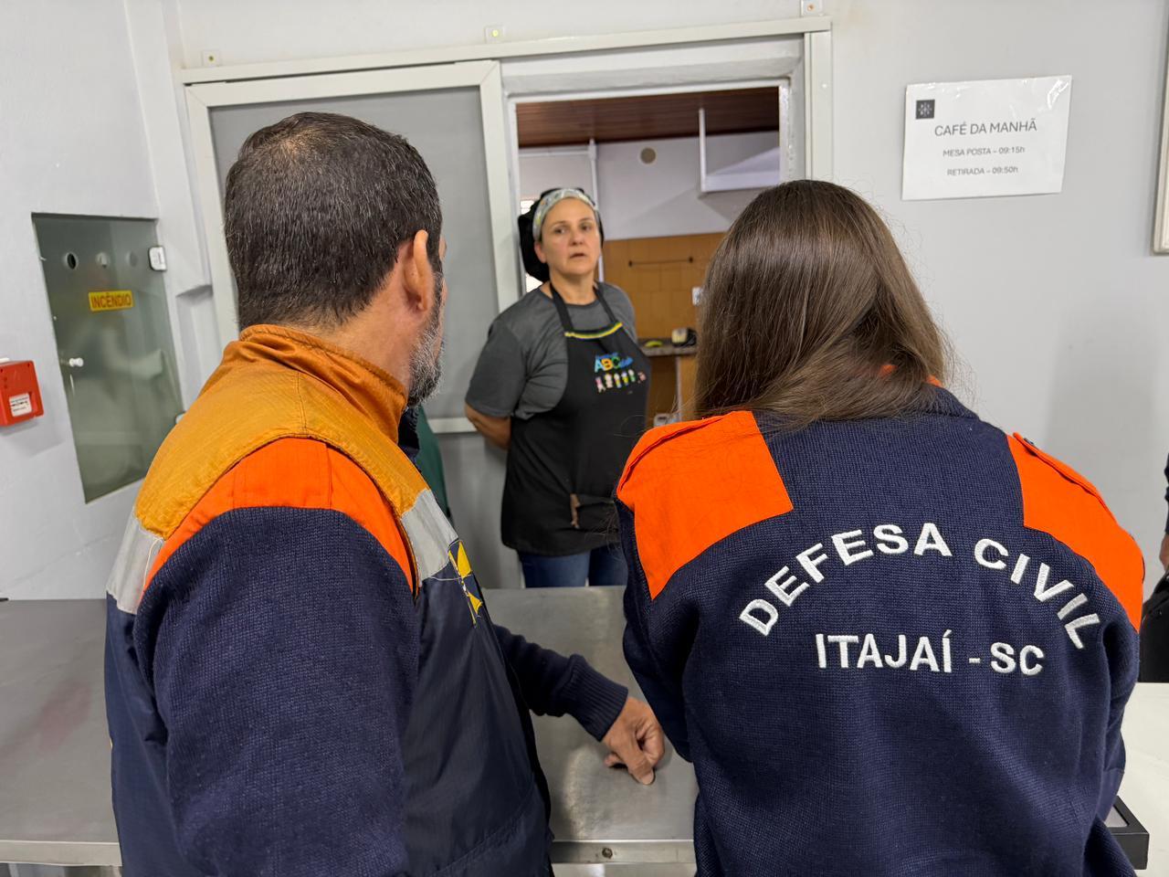 Defesa Civil de Itajaí vistoria igrejas para servir de abrigo em caso de eventos climáticos